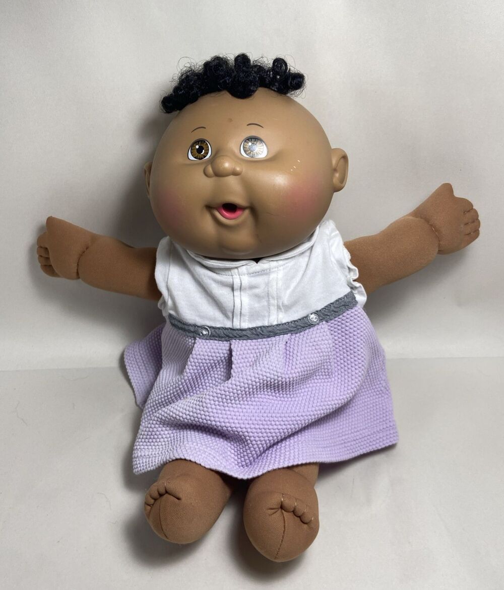 Cabbage Patch Kids Babyland Exclusive Dark Skinned Doll with Dress no Shoes 2015